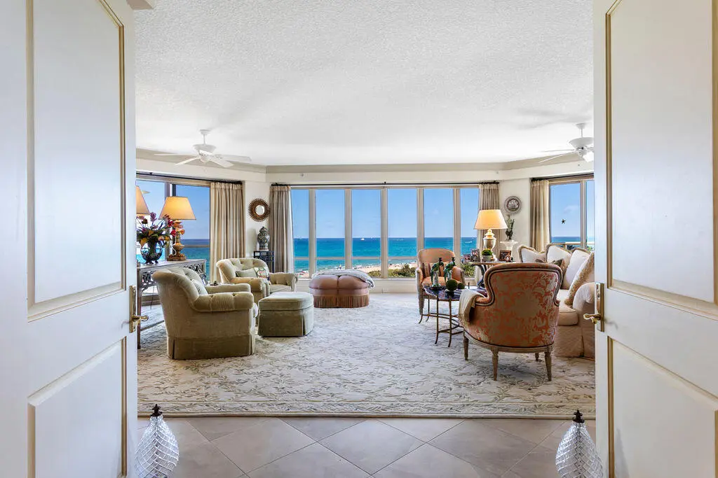 6a living entrance at 3920 N OCEAN Drive 6A, Singer Island