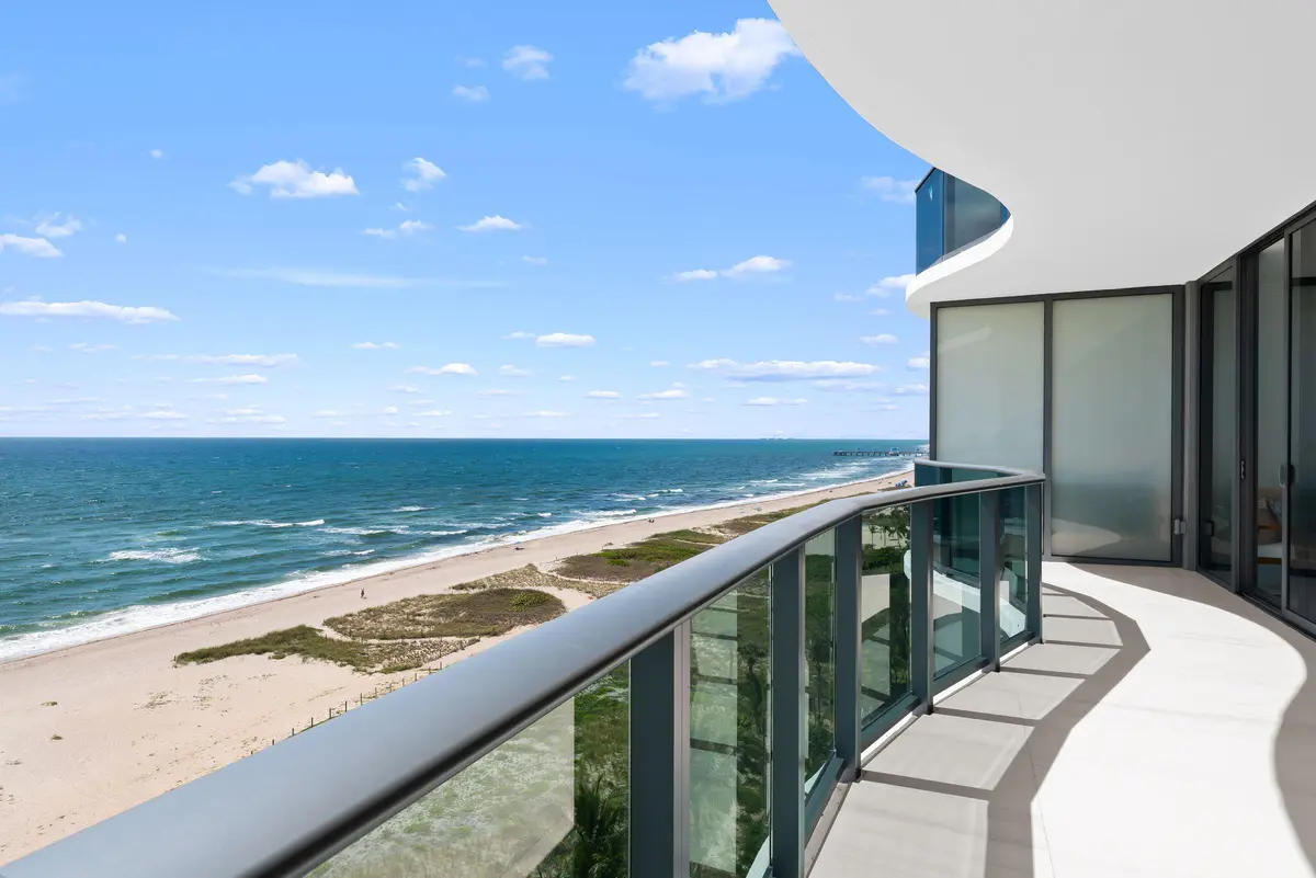 SE Balcony View at 900 N Ocean Boulevard 906, Pompano Beach
