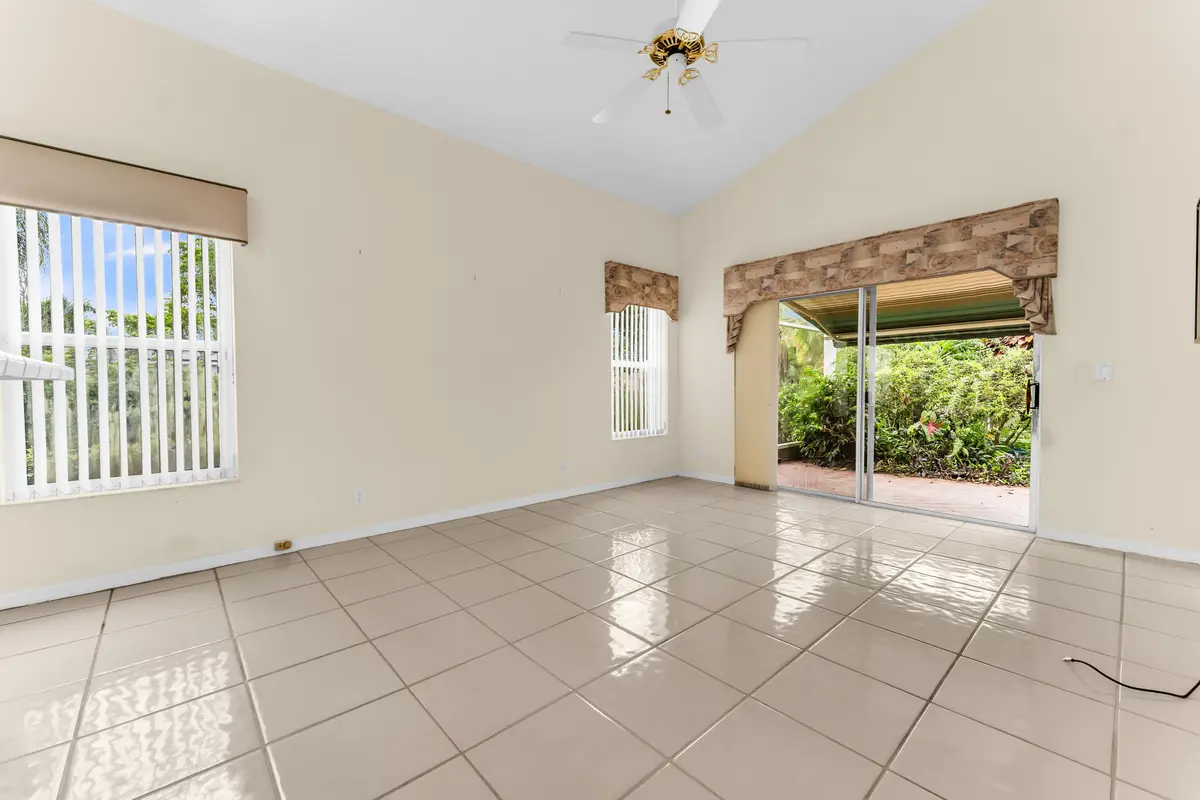 Living Room at 12910 Clifton, Boca Raton