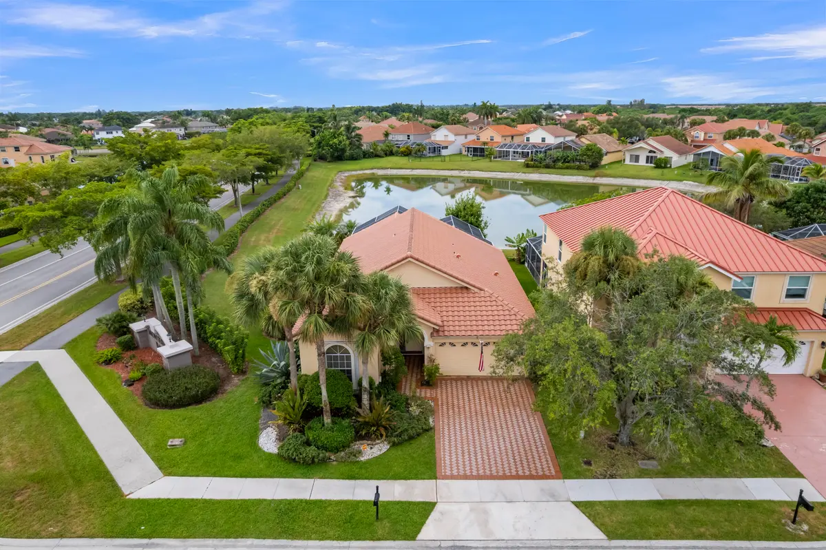 Aerial of House at 12910 Clifton, Boca Raton