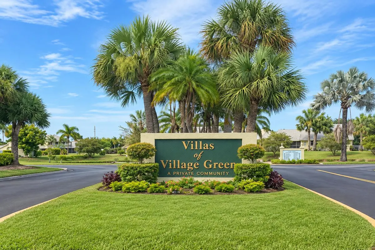 Entrace to Villas of Village Green Commu at 1417 SE COLCHESTER Circle, Port St. Lucie