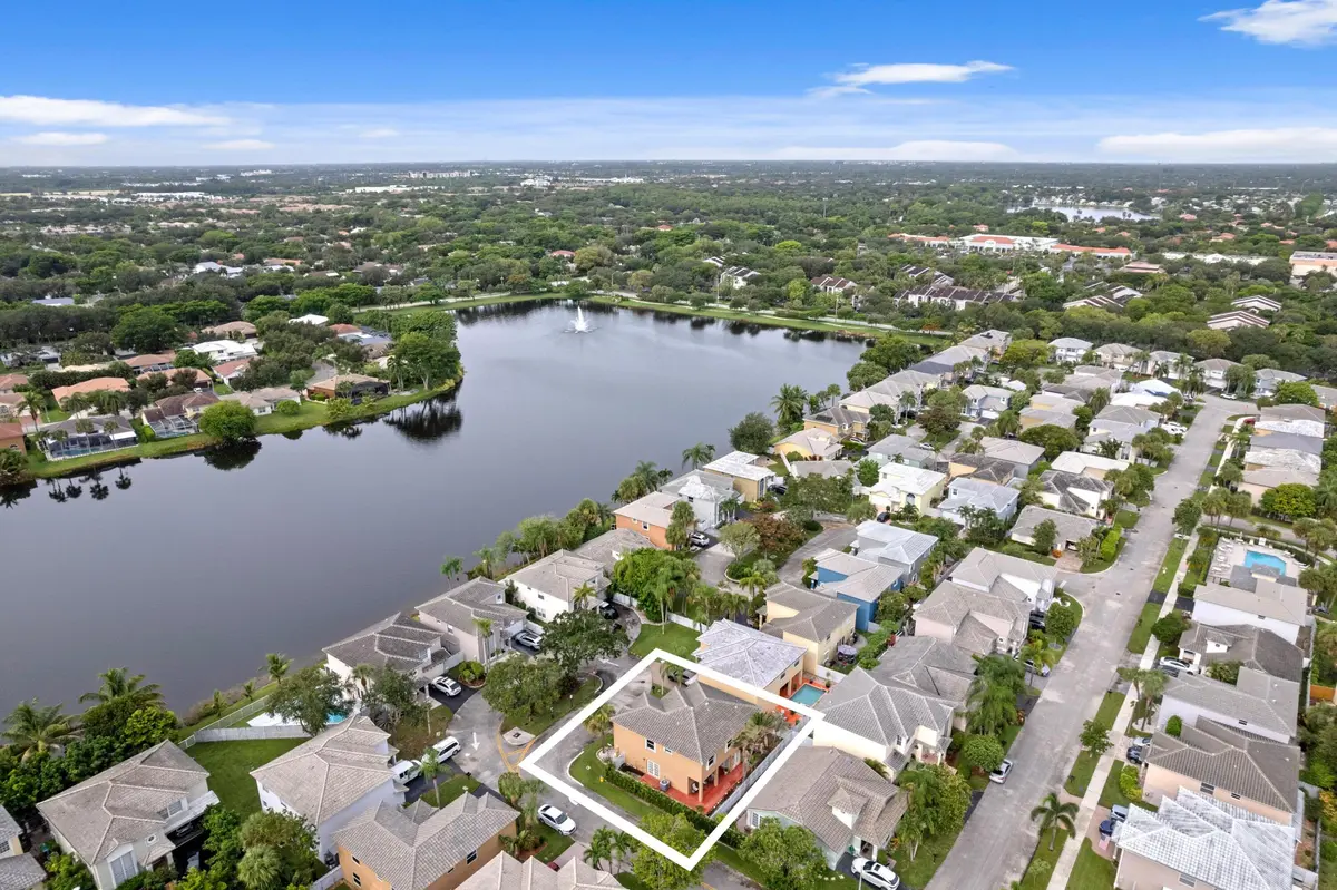 Aerial Neighborhood View at 5431 NW 42nd Way, Coconut Creek