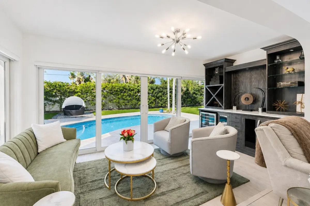 Living Room at 2205 NE 30TH Street, Lighthouse Point