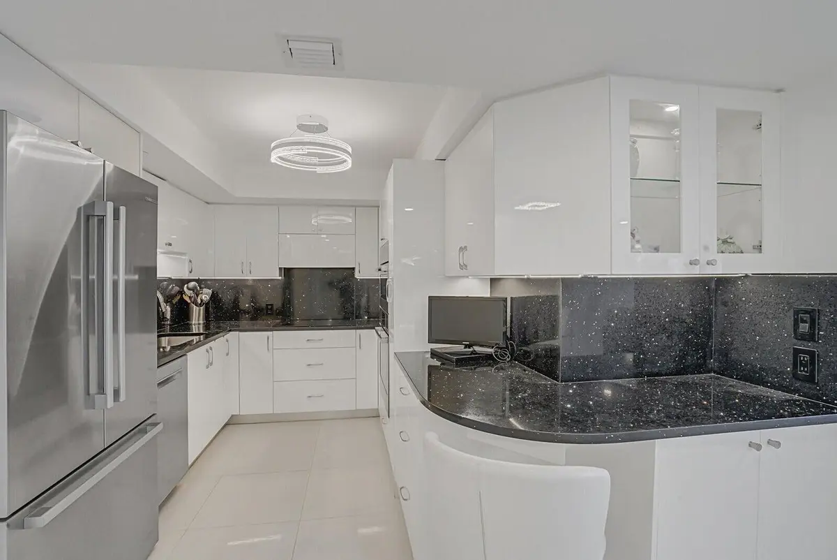 Open Kitchen at 4101 N Ocean Boulevard D-1608, Boca Raton