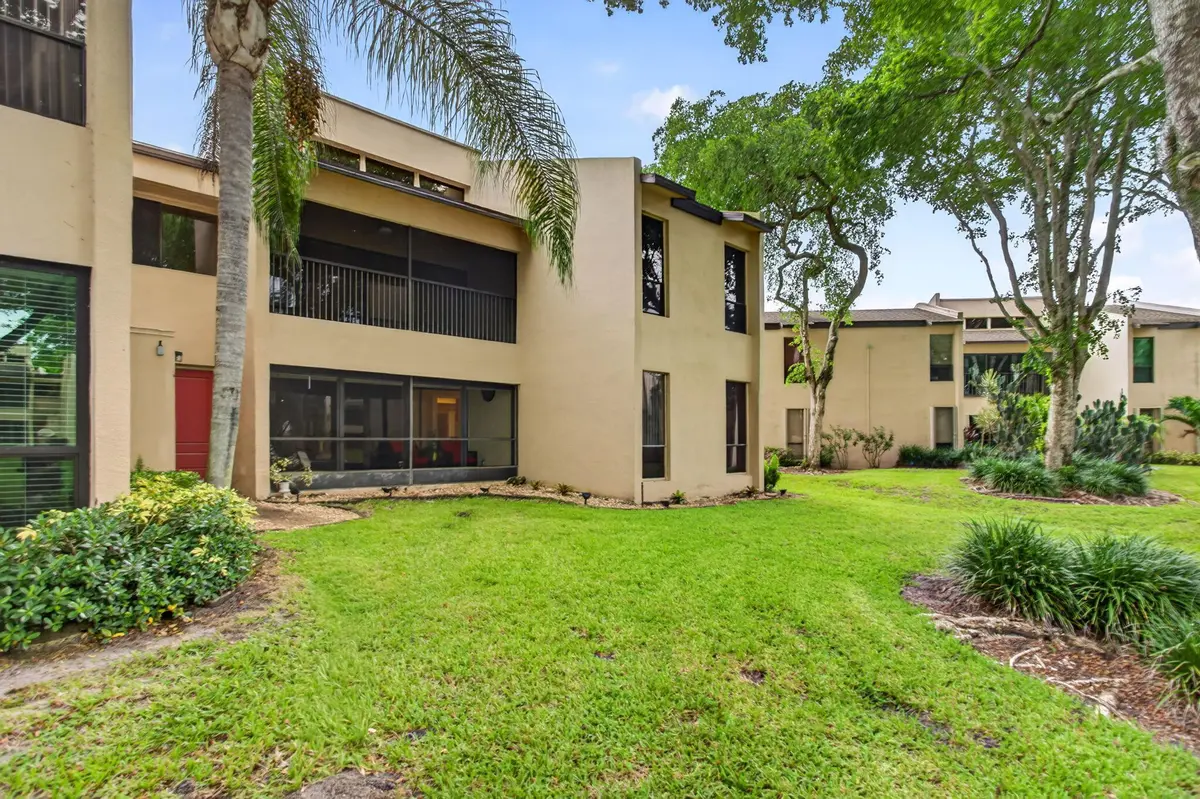 PATIO ON 2ND FLOOR IS BIG at 6421 PUMPKIN SEED Circle 217, Boca Raton