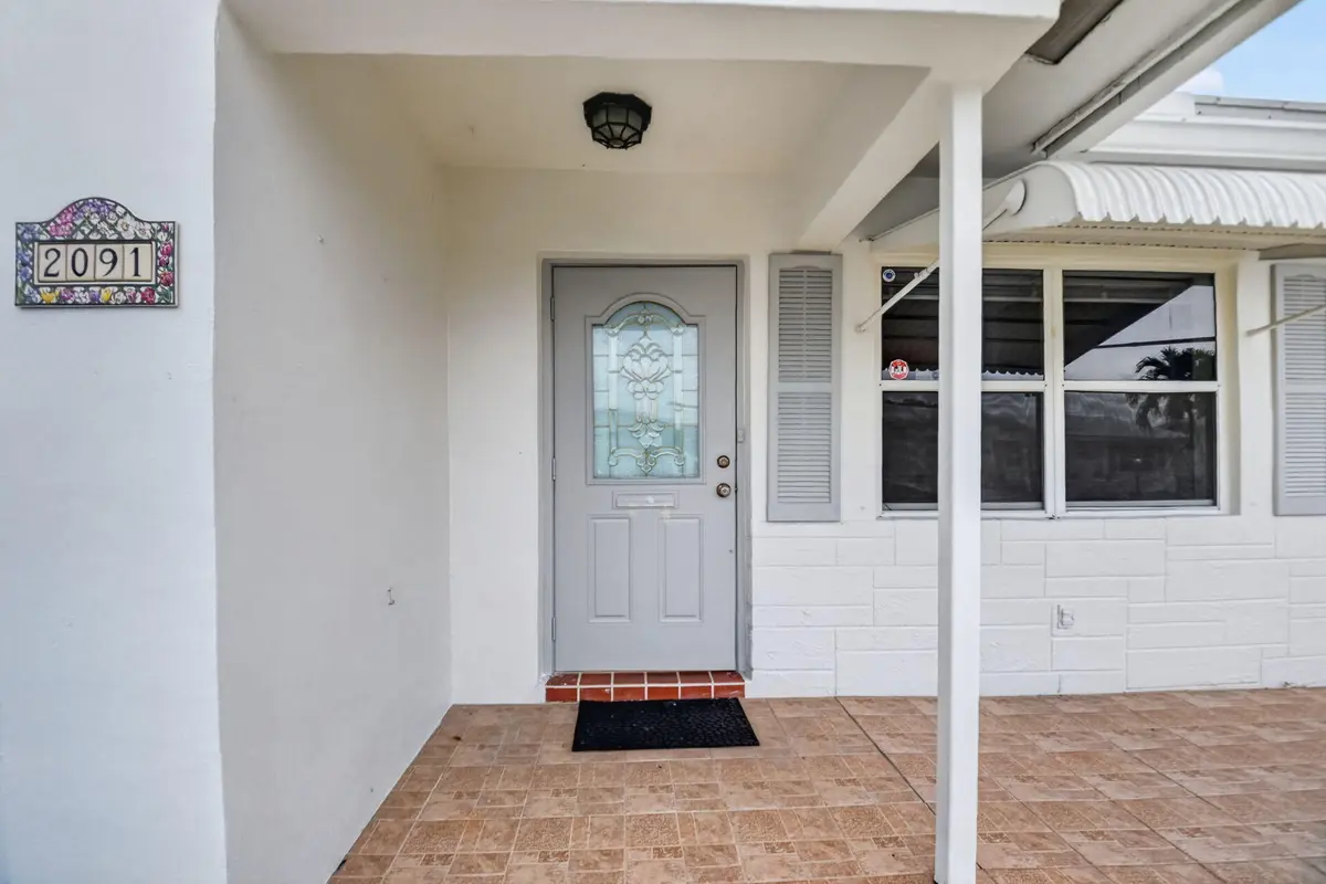 Entrance at 2091 SW 13th Terrace, Boynton Beach