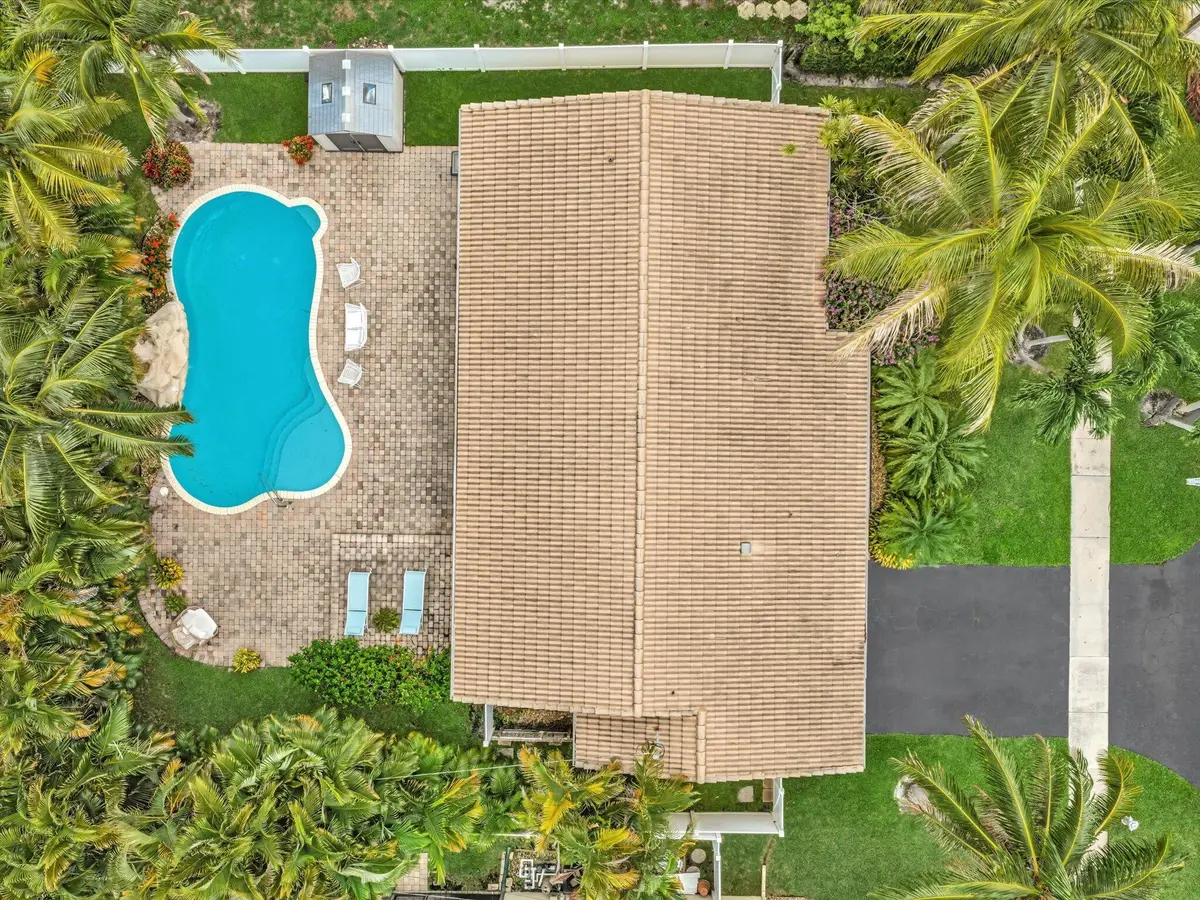 Aerial View at 11 FOREST HILLS Lane, Boca Raton