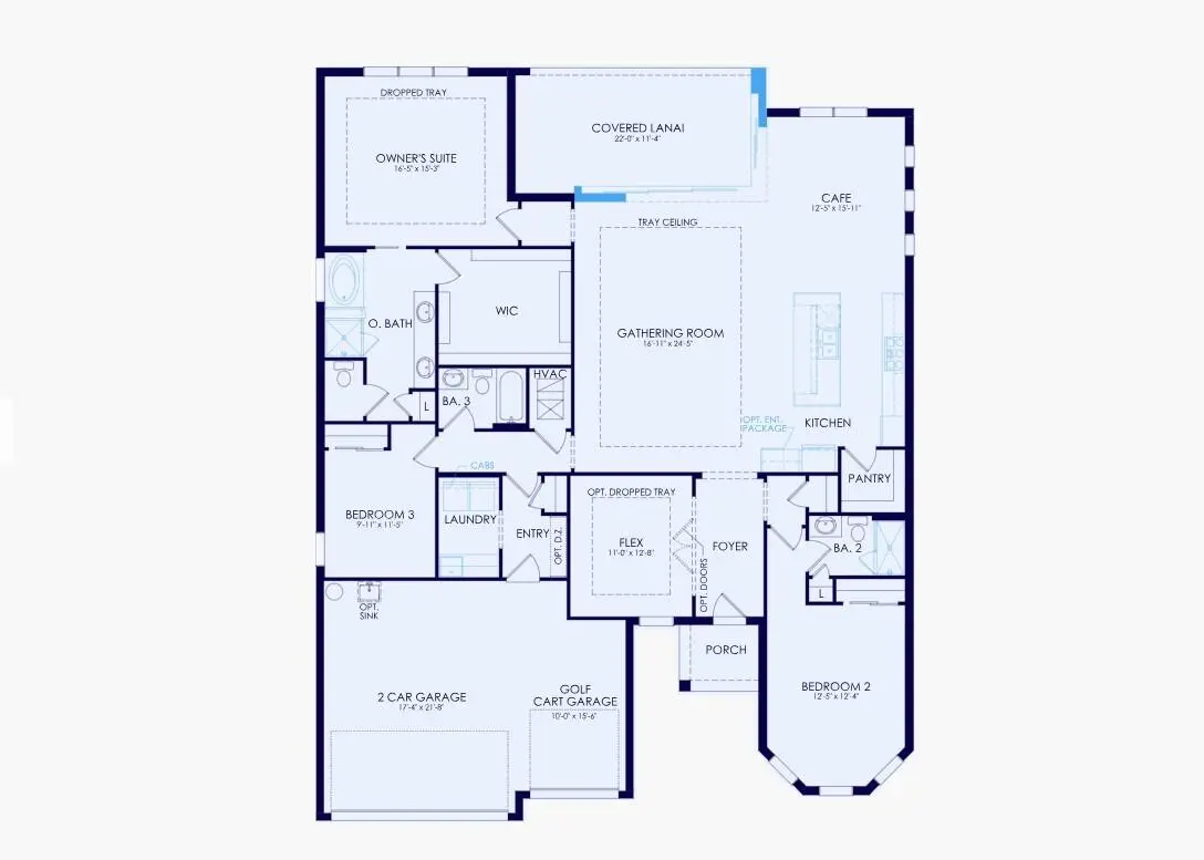 120 Floorplan at 10400 SW Highpointe Drive 120 Stellar, Stuart