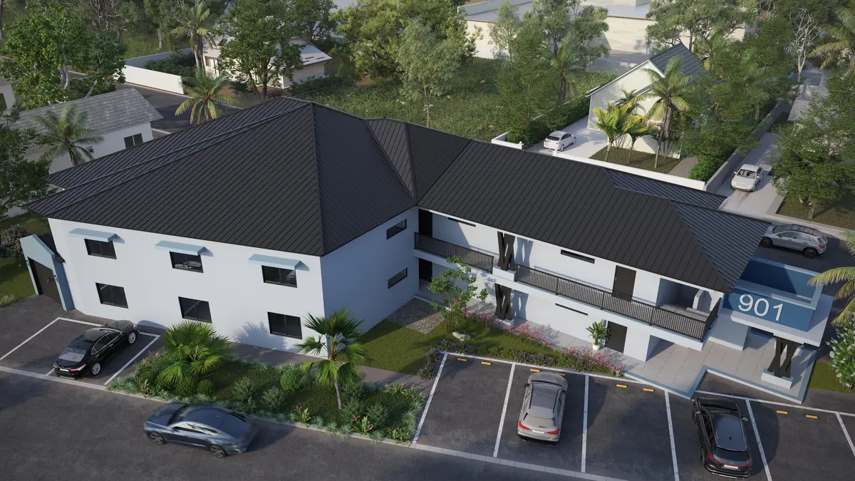 01_Aerial View at 901 S H Street, Lake Worth Beach