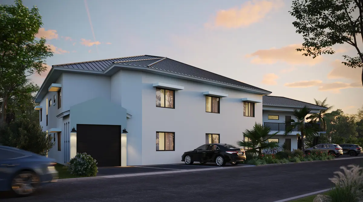02_Front Evening at 901 S H Street, Lake Worth Beach