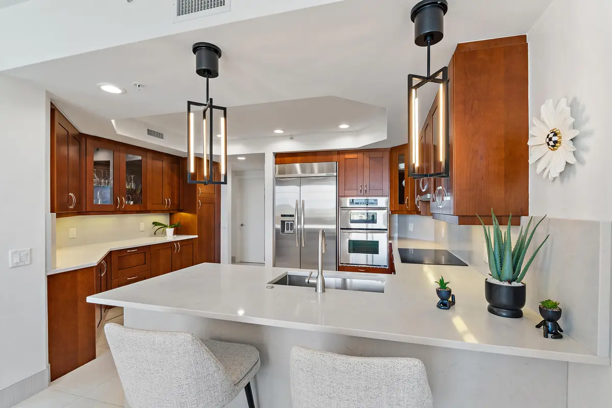 Kitchen at 3610 Gardens Parkway 804a, Palm Beach Gardens