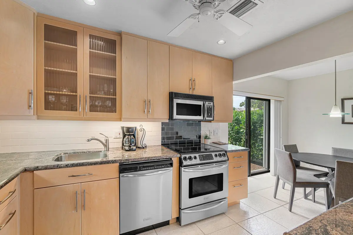 Kitchen at 27 Stratford Lane D, Boynton Beach