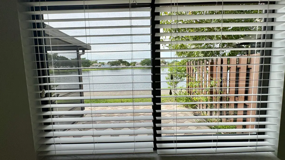 VIEW FROM DINNING ROOM at 5325 TENNIS Lane, Delray Beach