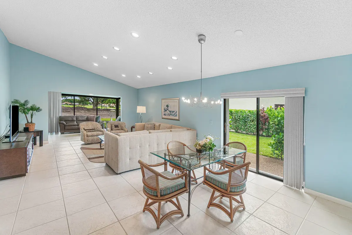 Dining Area at 27 Stratford Lane D, Boynton Beach