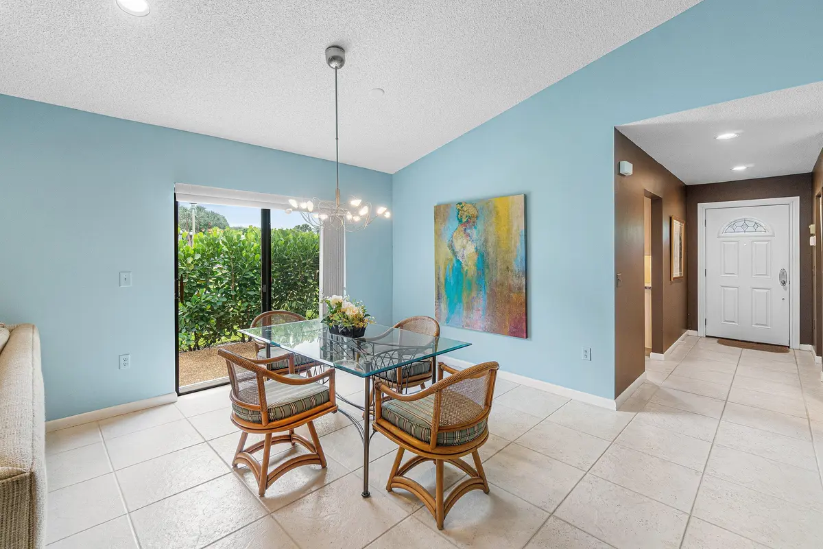 Dining Area at 27 Stratford Lane D, Boynton Beach