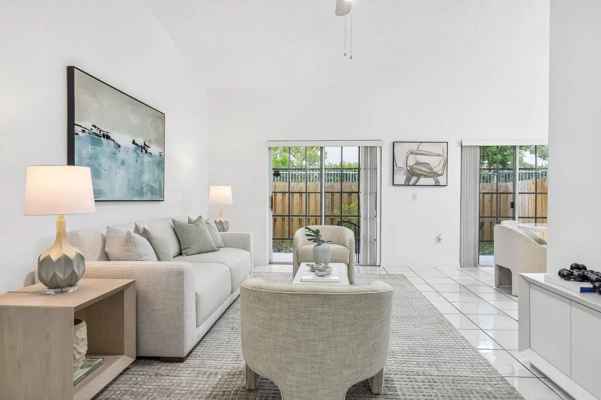Living Room at 980 NE 212th Terrace 980-01, Miami