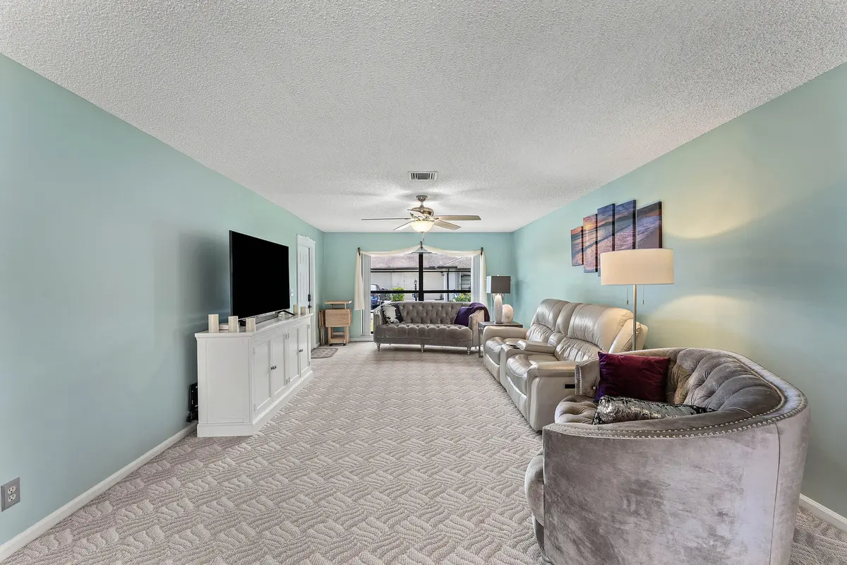 Living Room at 4869 Equestrian Road A, Boynton Beach