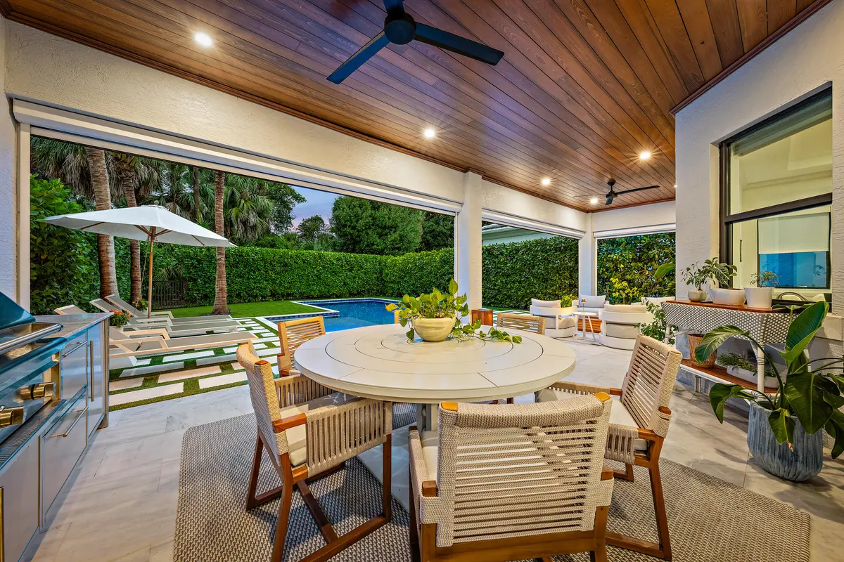 Covered Patio at 13558 Artisan Circle, Palm Beach Gardens