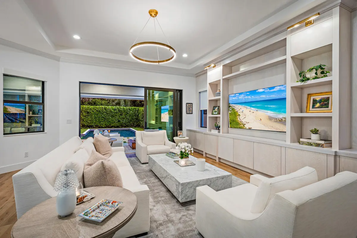 Family Room at 13558 Artisan Circle, Palm Beach Gardens