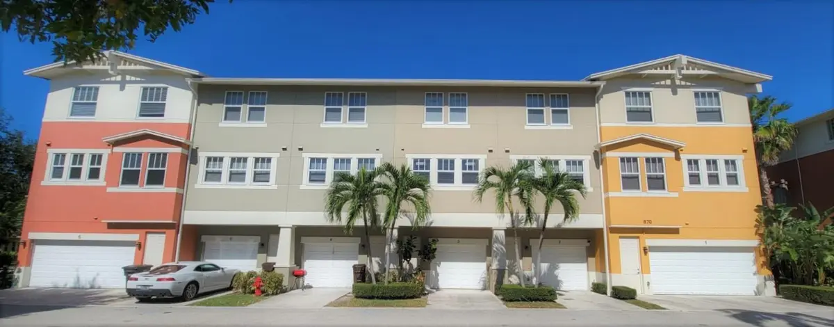 rear at 870 Marina Del Ray Lane 3, West Palm Beach