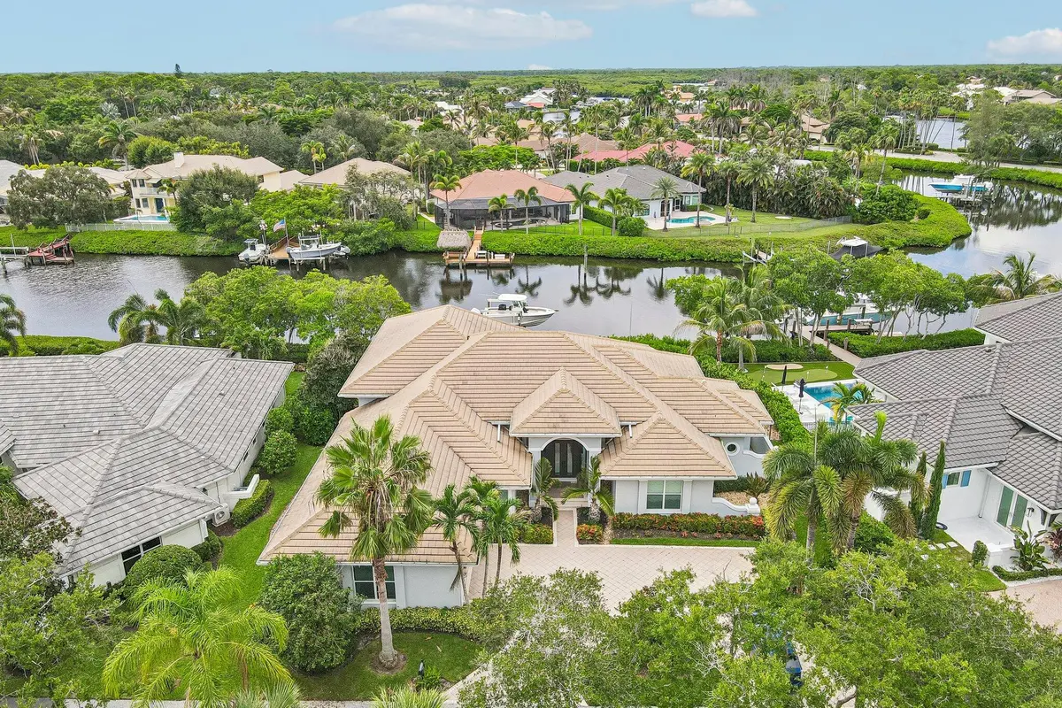 Aerial at 8651 SE Somerset Island  Way, Jupiter
