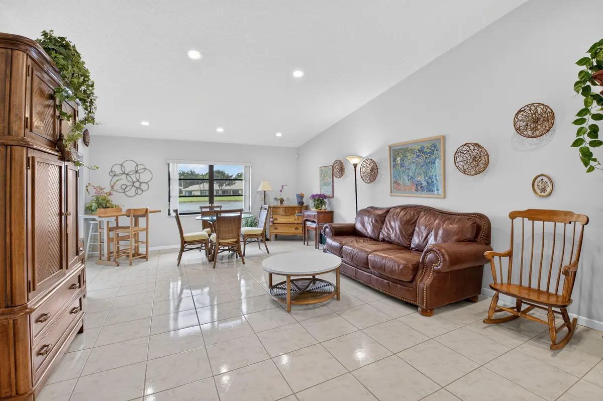 Living Room at 8427 Parkgate Road C, Boca Raton