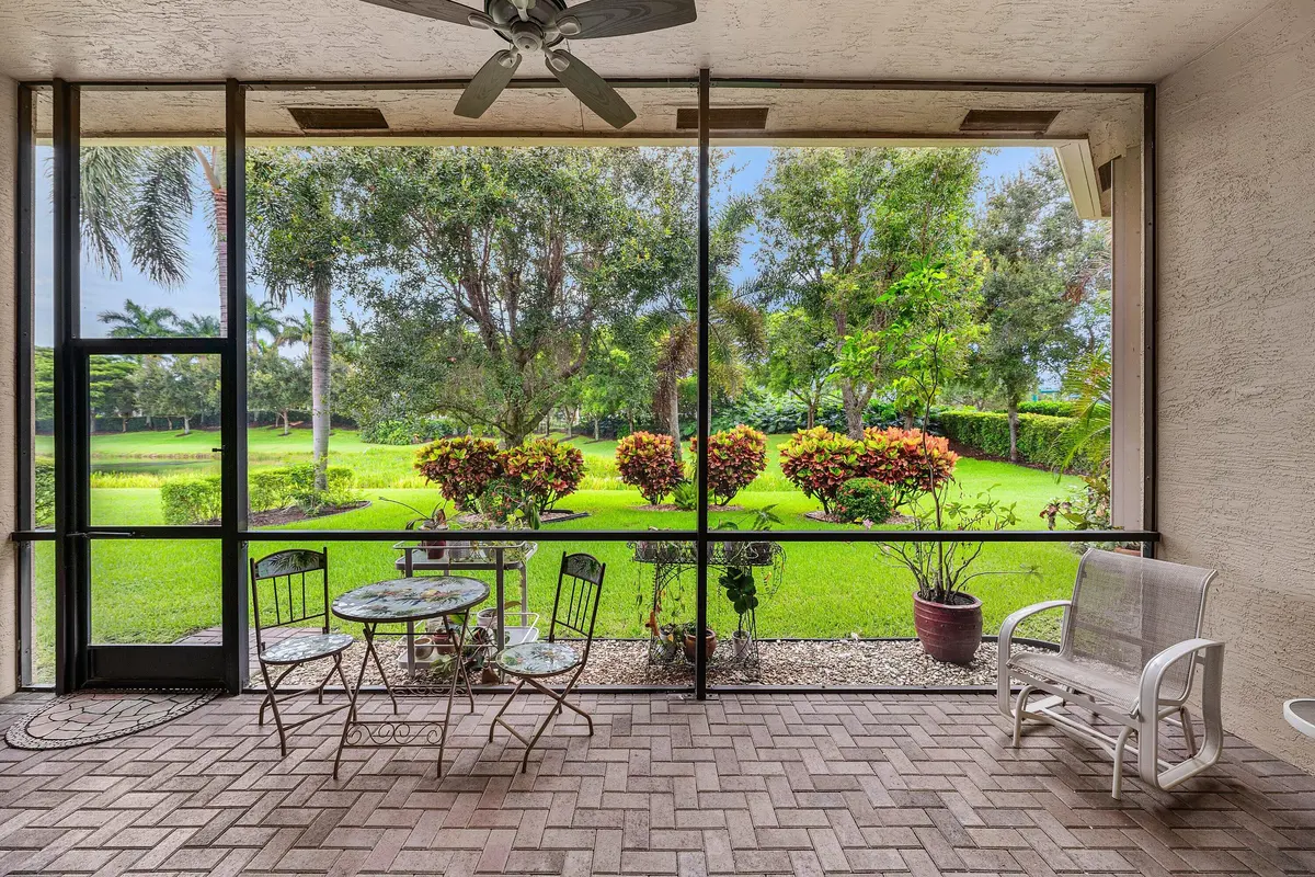 Screened in Patio at 9041 GRAYSON Court, Boynton Beach