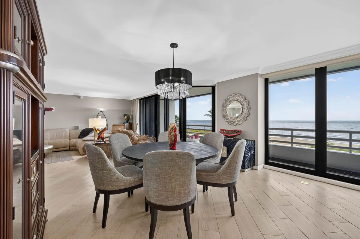 Dining Area at 1500 S Ocean Boulevard 205, Boca Raton