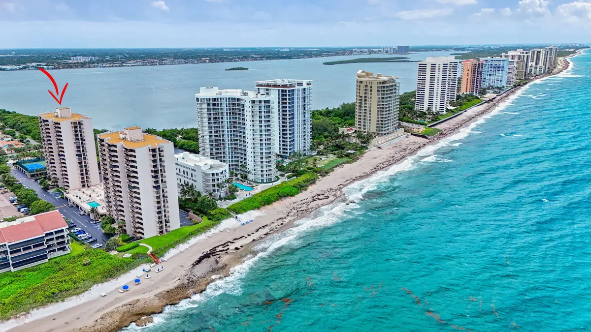 Aerial at 4200 N Ocean Drive 2-1601, Singer Island