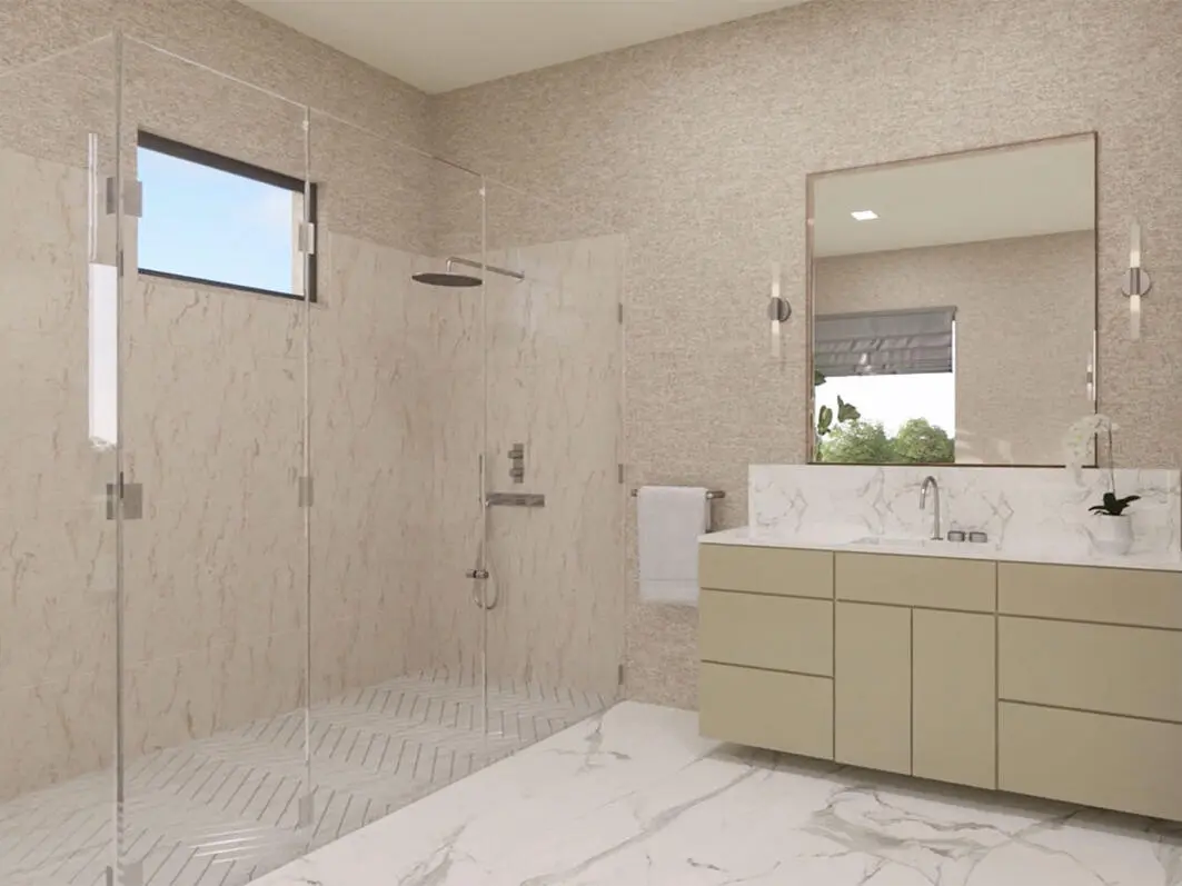 Primary Bathroom at 2119 Eagle Oaks Lane, West Palm Beach