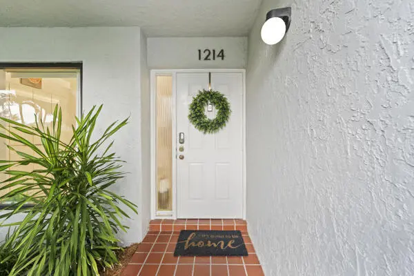 Entry Door at 16768 Oak Hill Trail 1214, Delray Beach