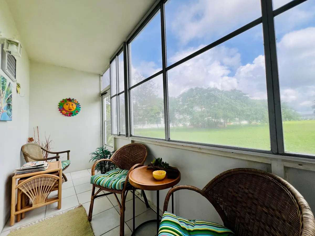 Lovely Lanai With Expansive Greenspace V at 159 Berkshire H, West Palm Beach