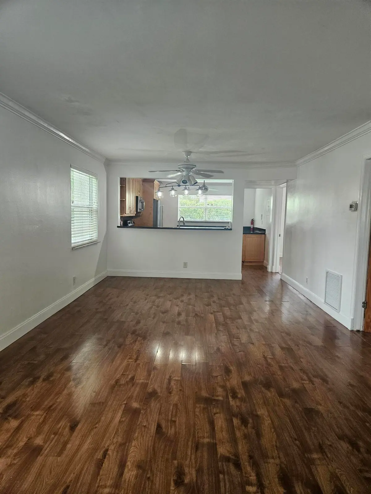 Living and Dining Area at 55 SE 14TH Street 1010, Boca Raton