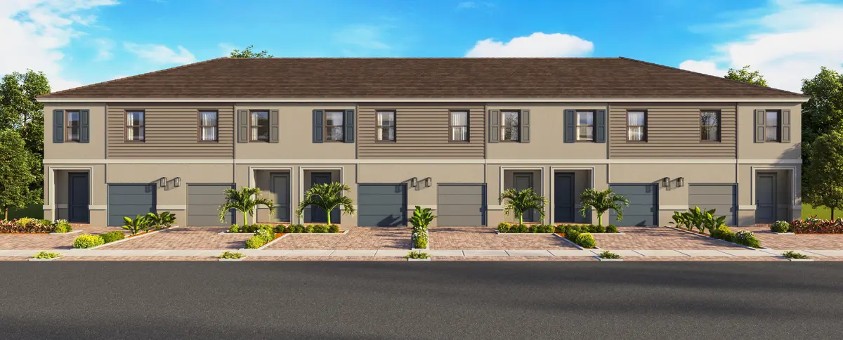 Blossom Trail - Elevation A (6 Unit)Revi at 6006 BEGONIA Circle, Greenacres