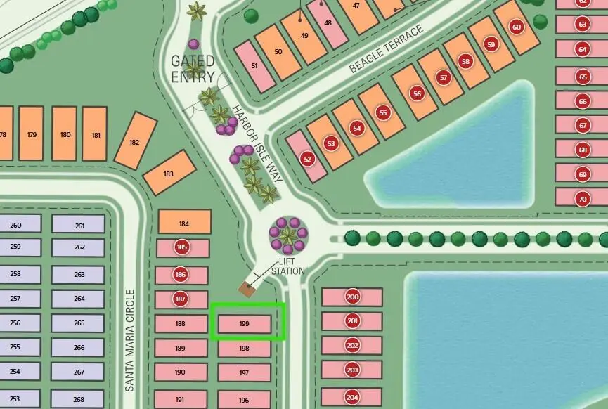 199 MAP at 4475 Pinafore Street 199 Compass, Vero Beach