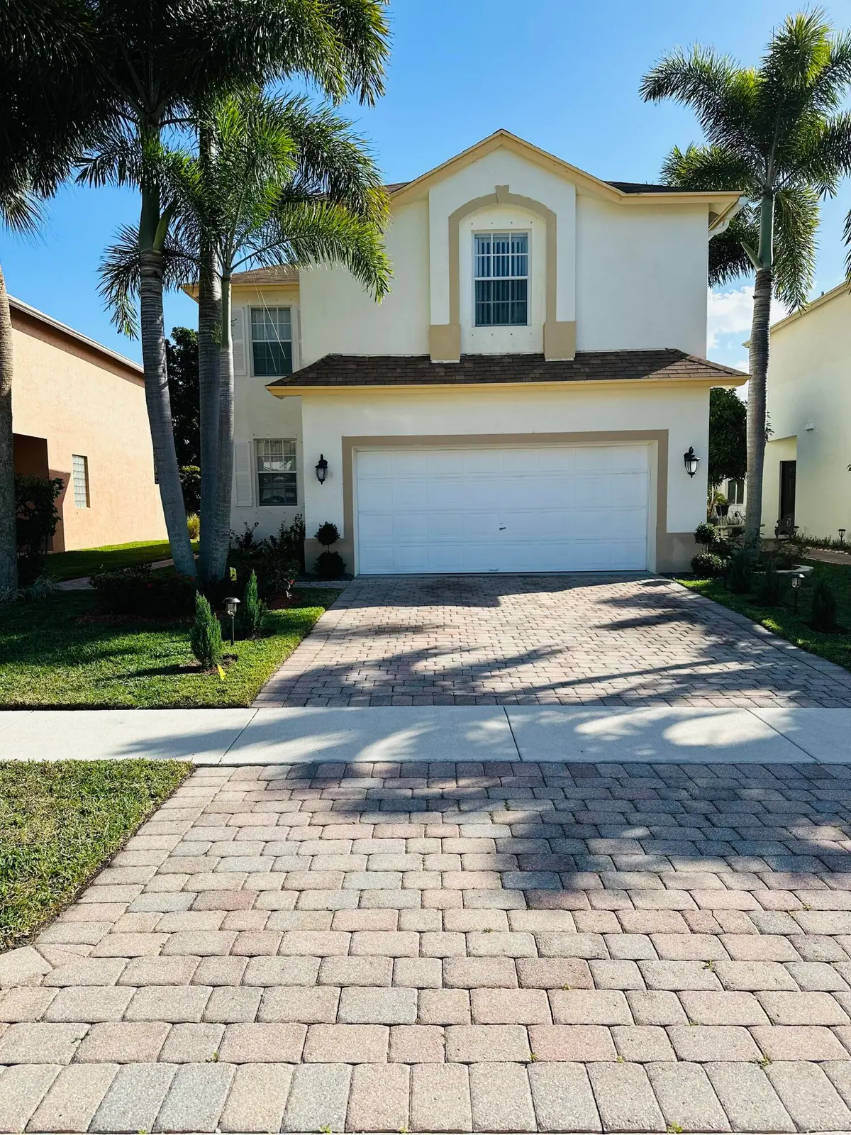 EXTERIOR FRONT at 5780 Azalea Circle, West Palm Beach