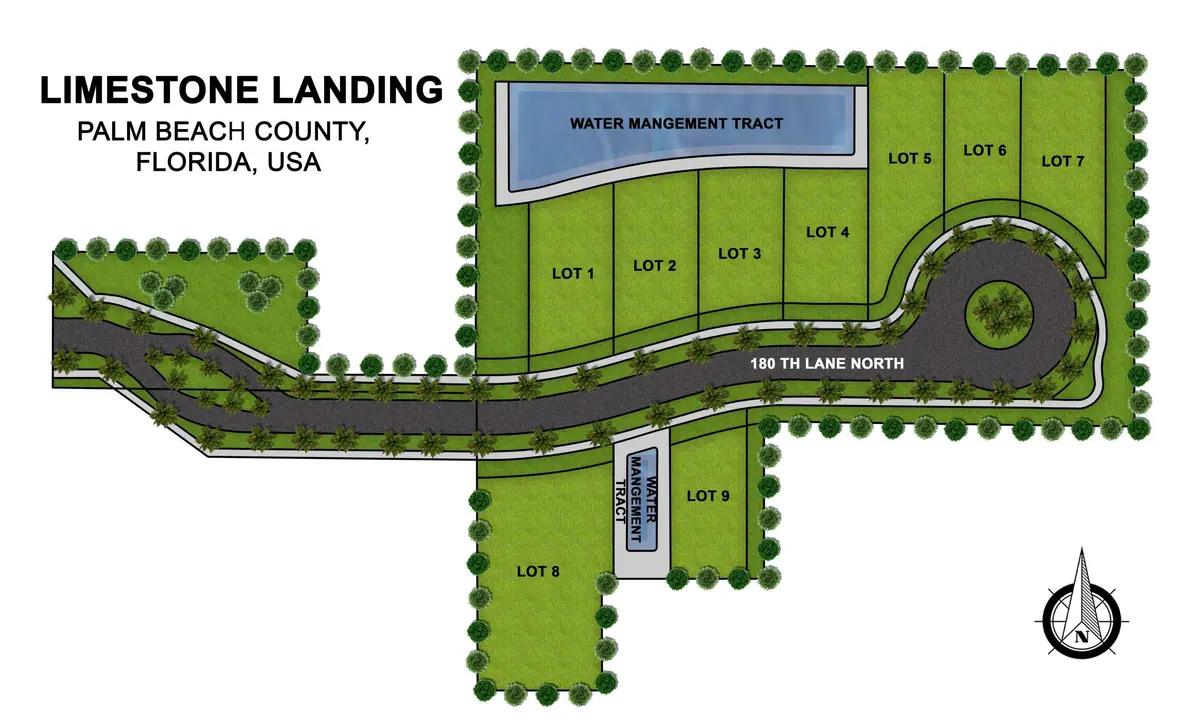 SITE PLAN at 18094 Limestone Creek Road, Jupiter