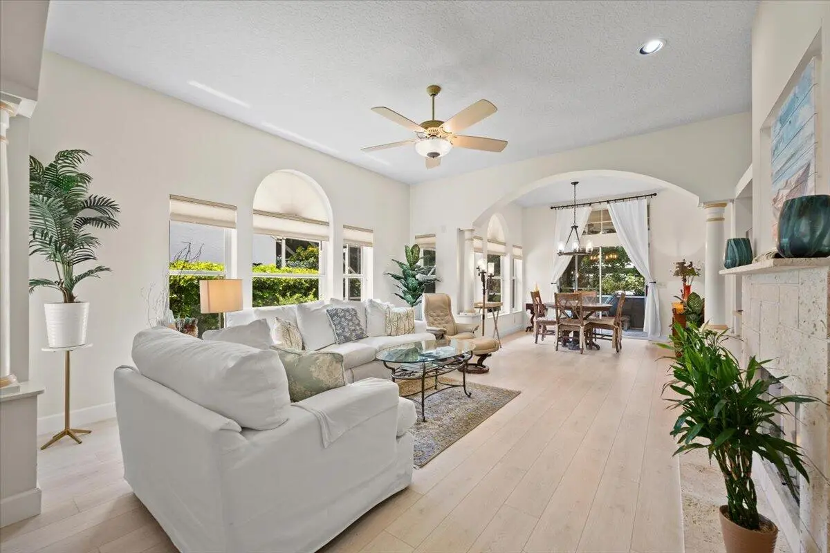 Living Room at 21 Grand Bay Circle, Juno Beach