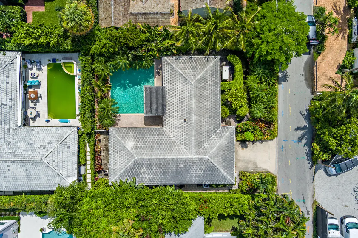 Aerial at 245 COLONIAL Lane, Palm Beach
