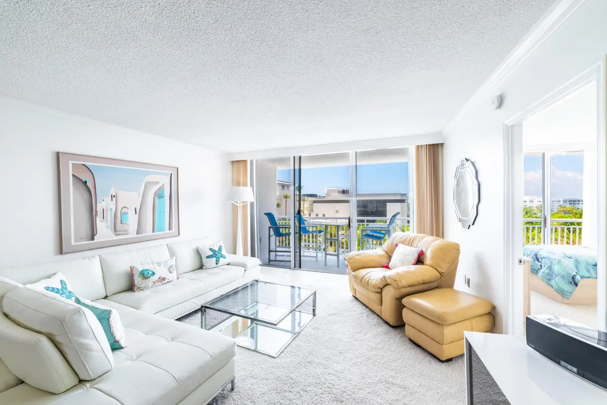 Living Room at 2780 S OCEAN Boulevard 509, Palm Beach