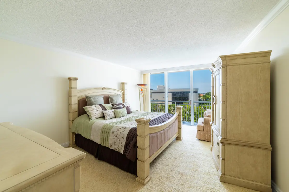 Master Bedroom at 2780 S OCEAN Boulevard 509, Palm Beach