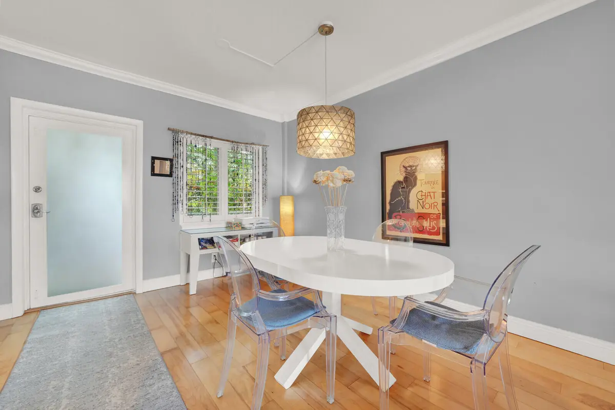 Dining room at 6520 N Ocean Boulevard 6, Ocean Ridge