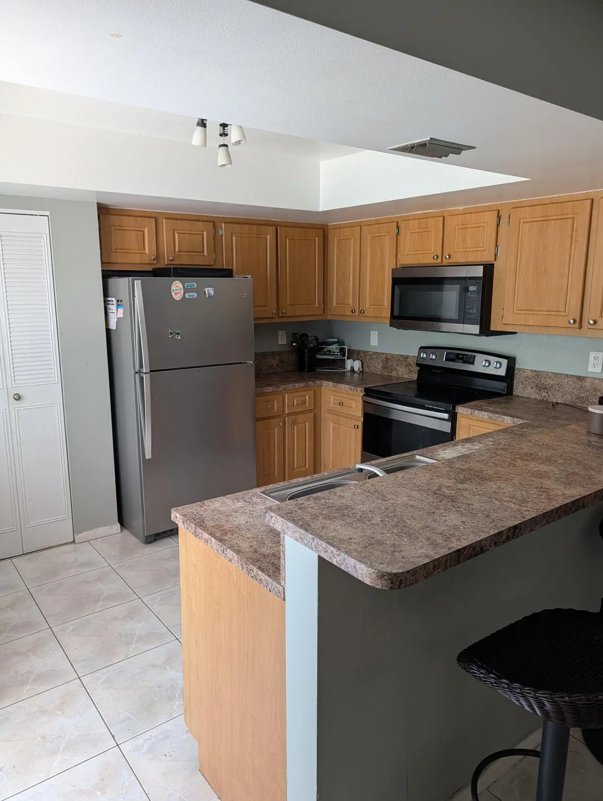 12055 kitchen at 12055 Basin Street, Wellington