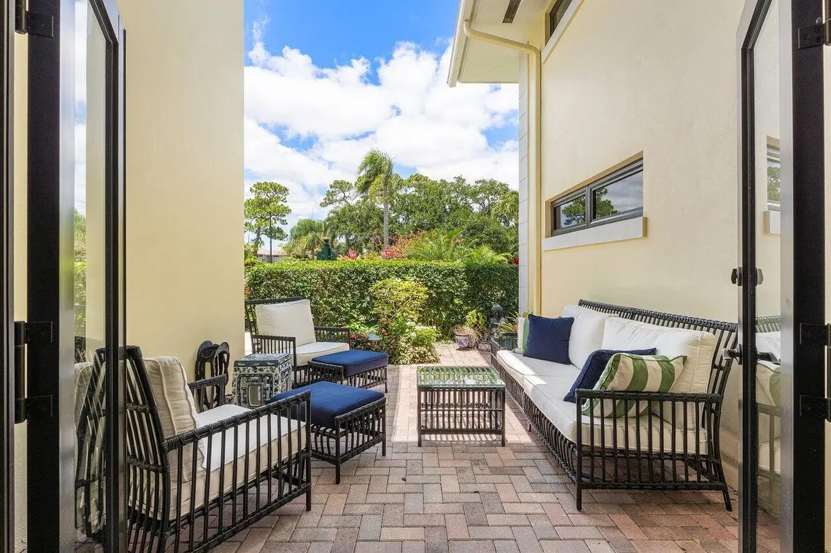 Open Patio at 3721 Quail Ridge Drive Bobwhite C, Boynton Beach