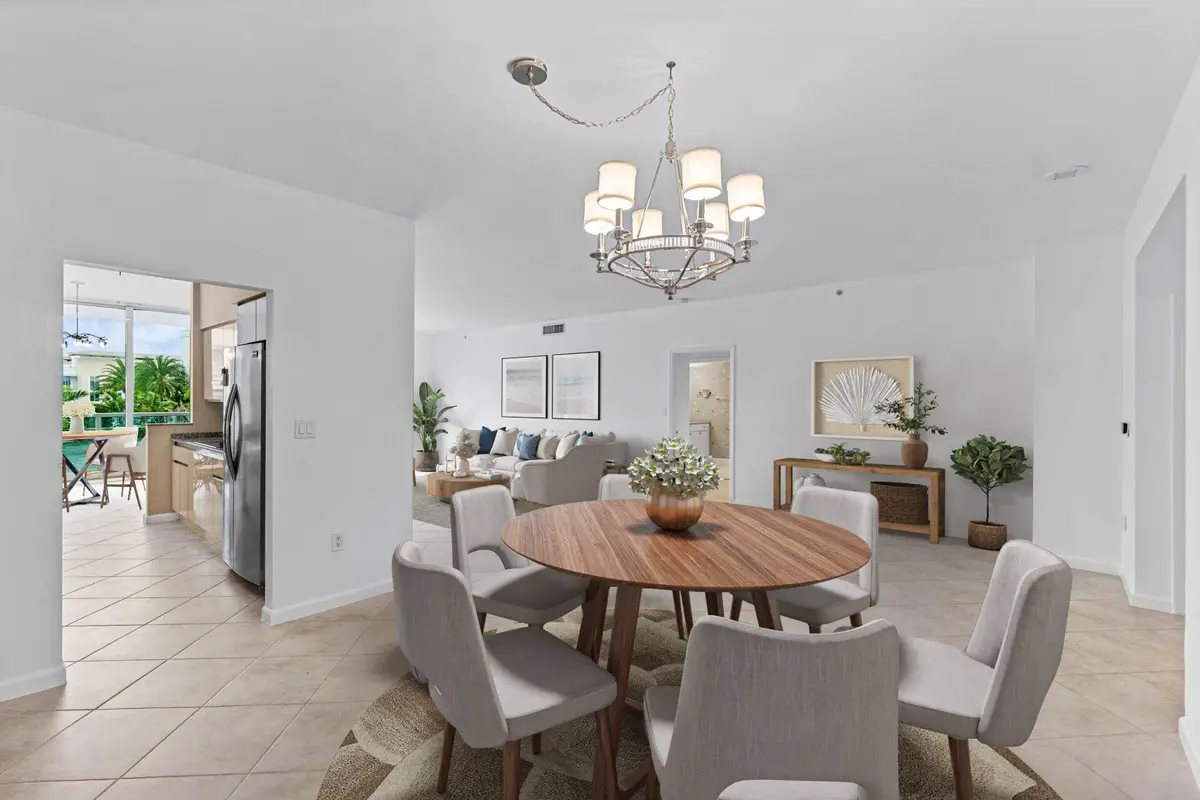 Dining_Living view 2_final at 500 SE MIZNER Boulevard A802, Boca Raton