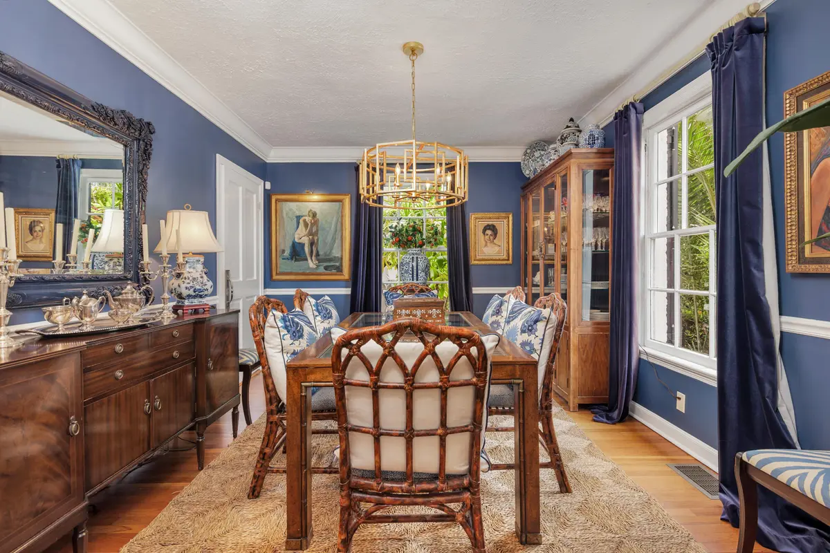 Dining Room at 333 MONCEAUX Road, West Palm Beach