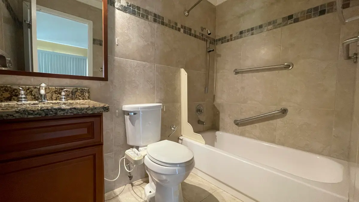 Bathroom at 166 VALENCIA G Drive 166, Delray Beach