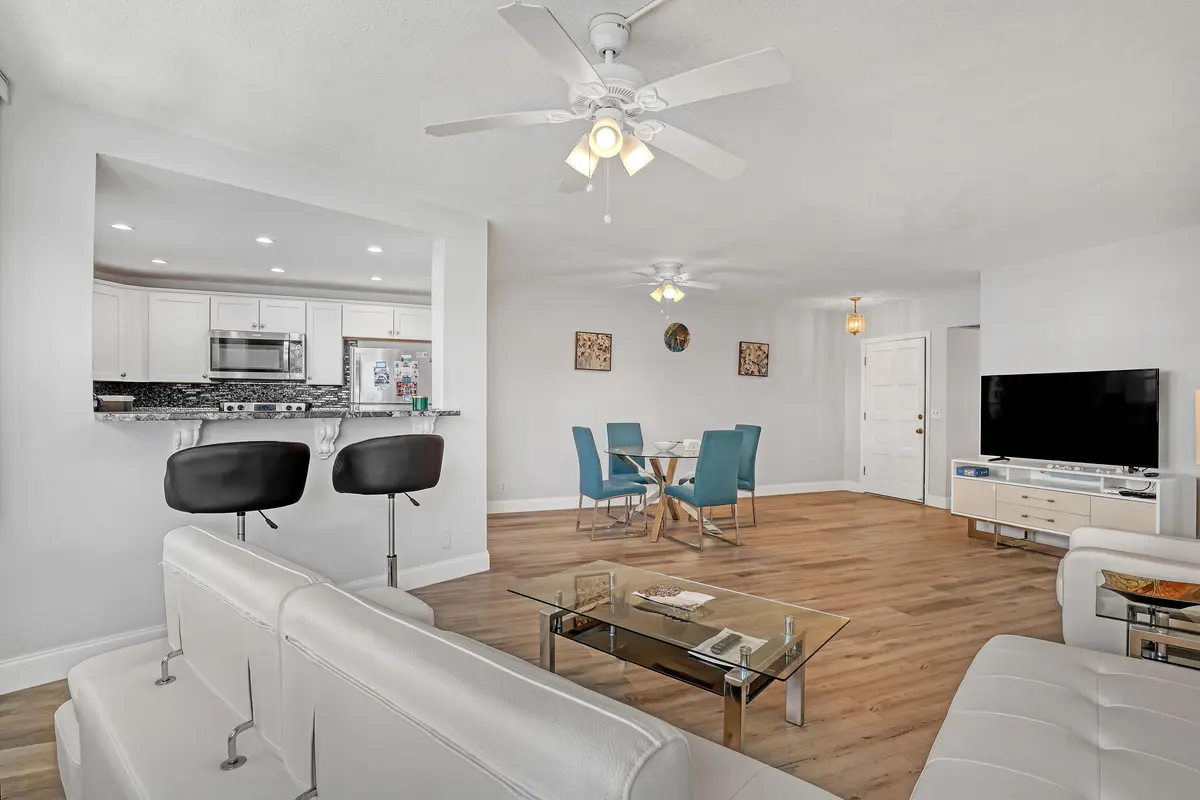 Living/Dining Area at 28 Yacht Club Drive 409, North Palm Beach