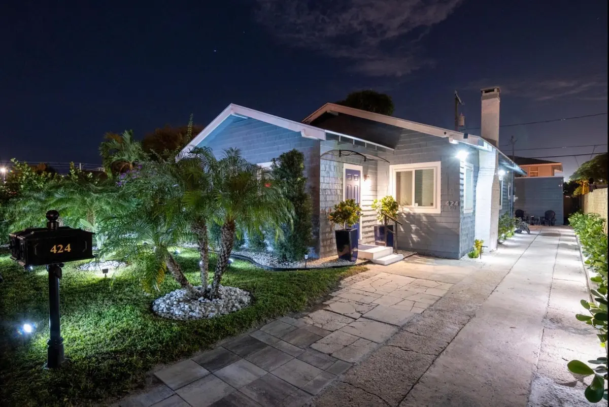 Exterior Front at 424 Malverne Road, West Palm Beach