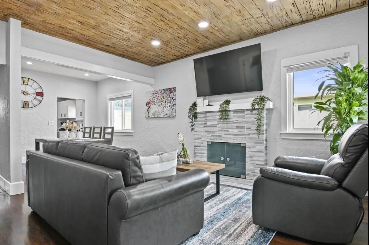 Living Room at 424 Malverne Road, West Palm Beach